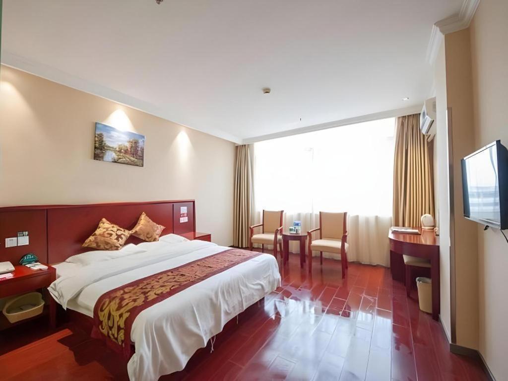 Greentree Inn Jiangsu Nantong Qidong Bus Station Express Hotel Hexingzhen Exterior foto
